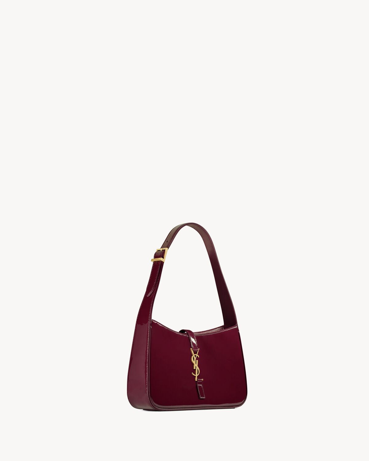 LE 5 À 7 EN CUIR VERNI - YSL