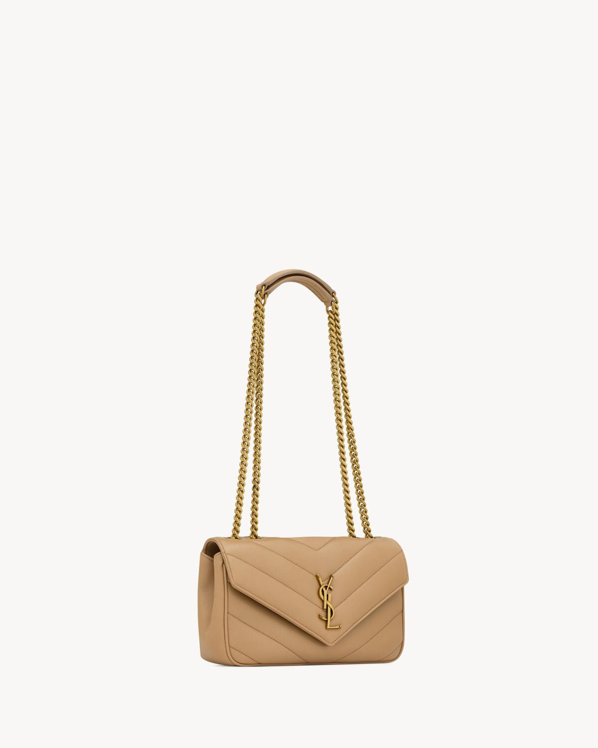 LOULOU SMALL EN CUIR MATELASSÉ - YSL