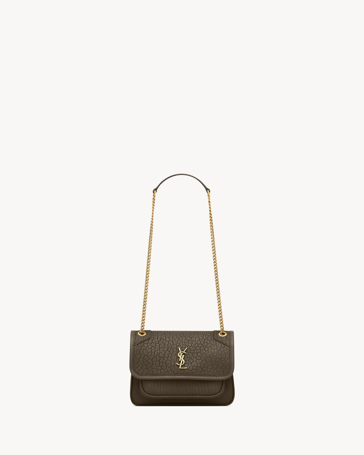 MINI NIKI EN CUIR D'AGNEAU GRAINÉ - YSL