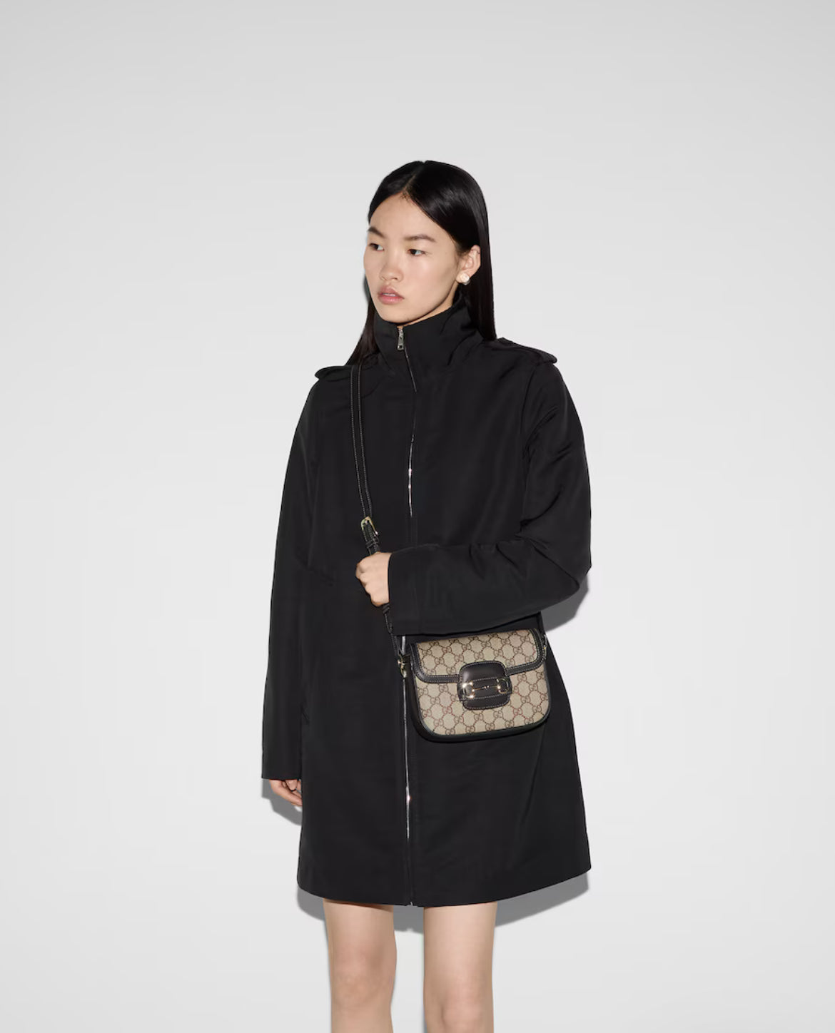Sac à épaule Gucci Horsebit 1955 Soft petit format - #4