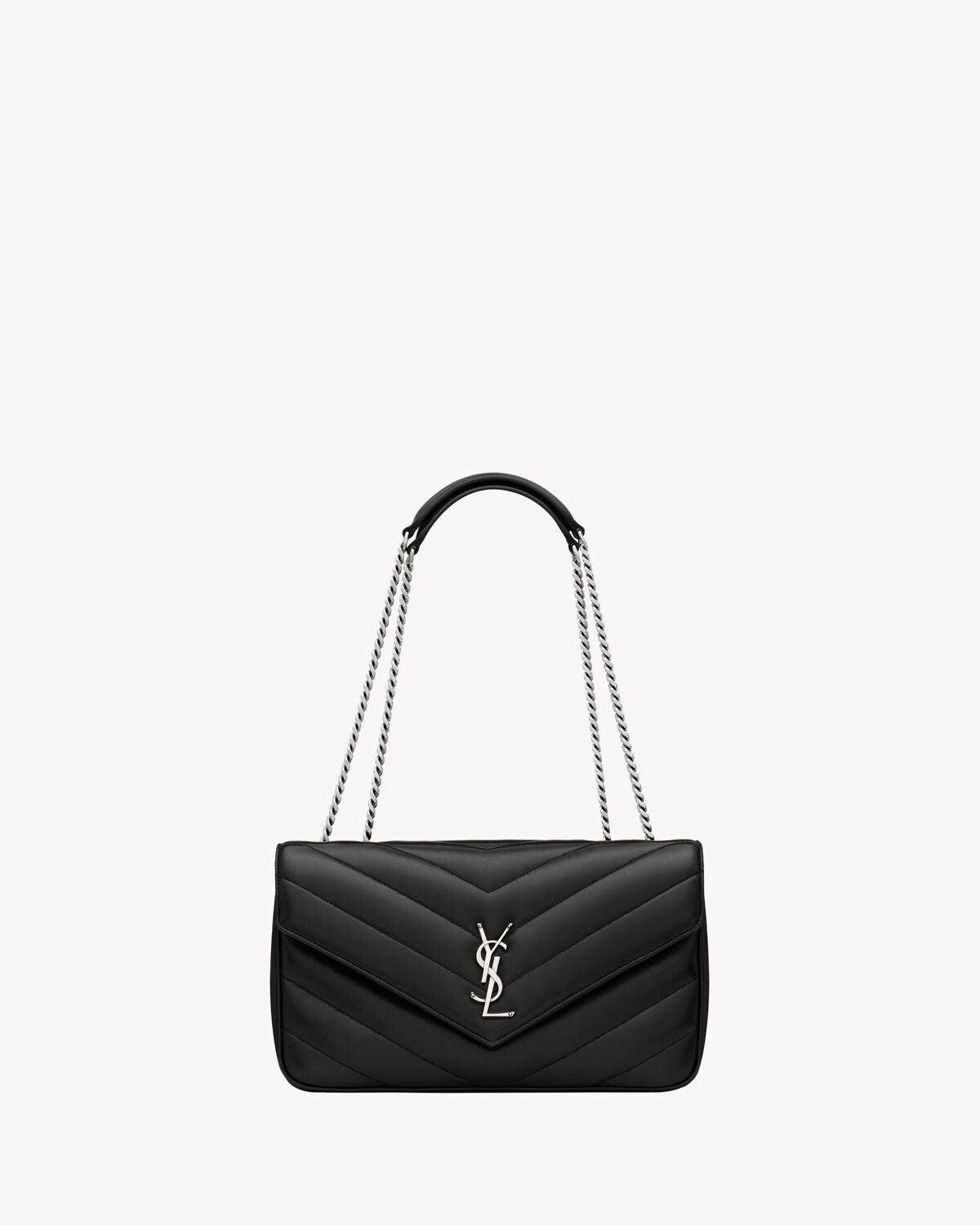 LOULOU MEDIUM EN CUIR MATELASSÉ - YSL (3)
