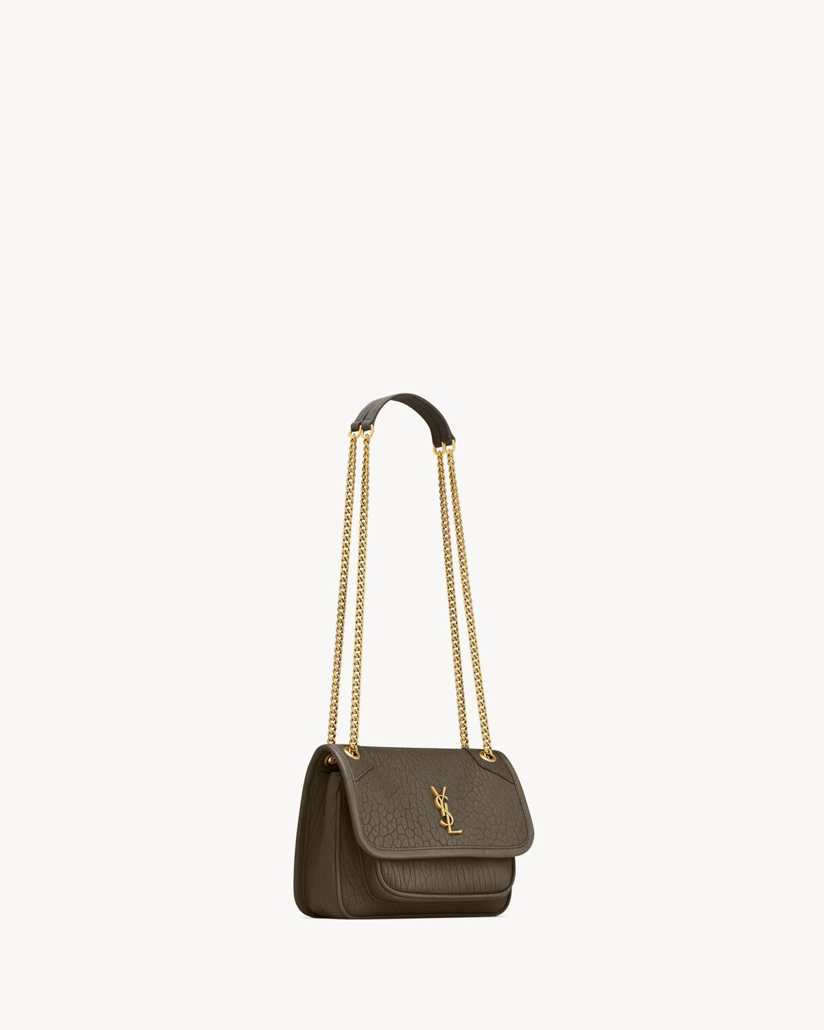 MINI NIKI EN CUIR D'AGNEAU GRAINÉ - YSL
