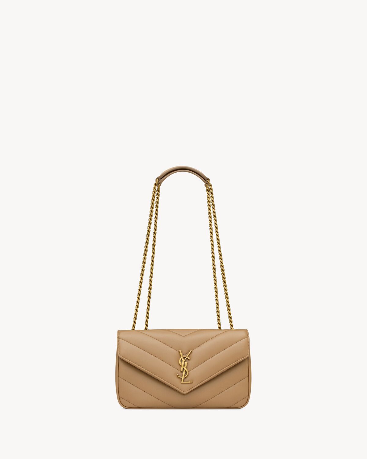 LOULOU SMALL EN CUIR MATELASSÉ - YSL