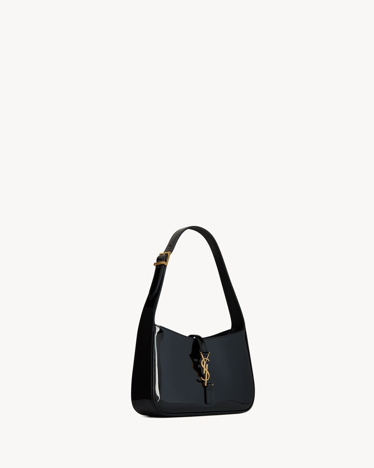 LE 5 À 7 EN CUIR VERNI - YSL (2)