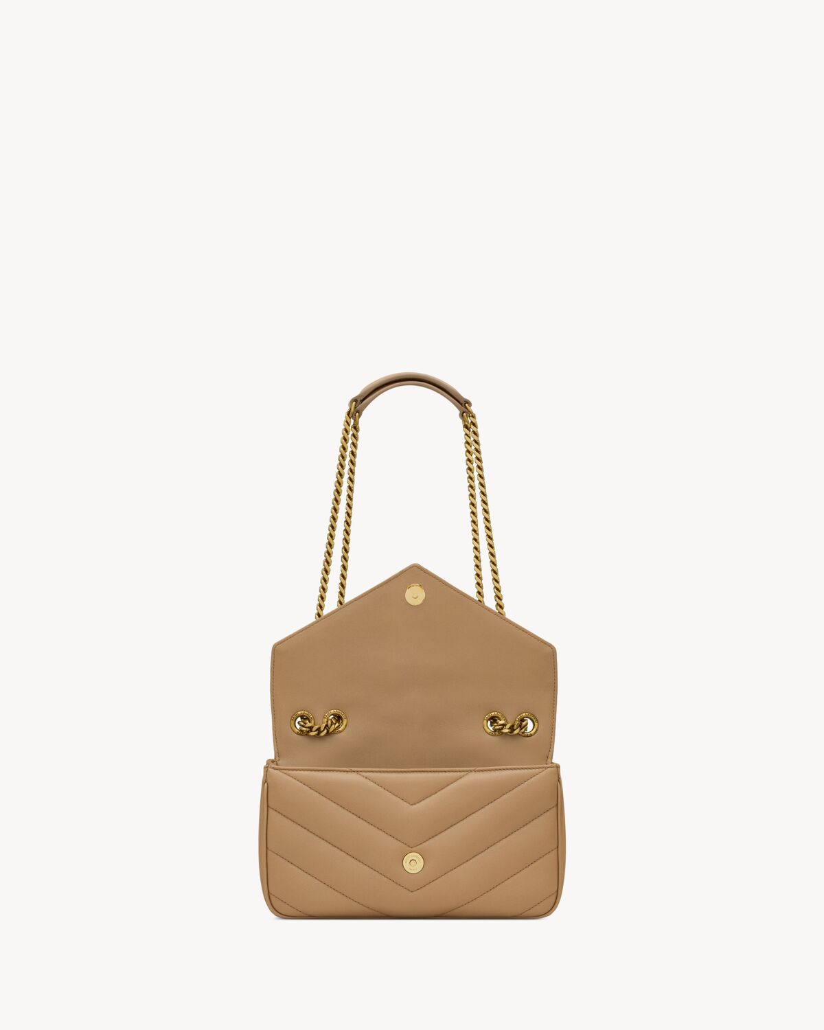 LOULOU SMALL EN CUIR MATELASSÉ - YSL