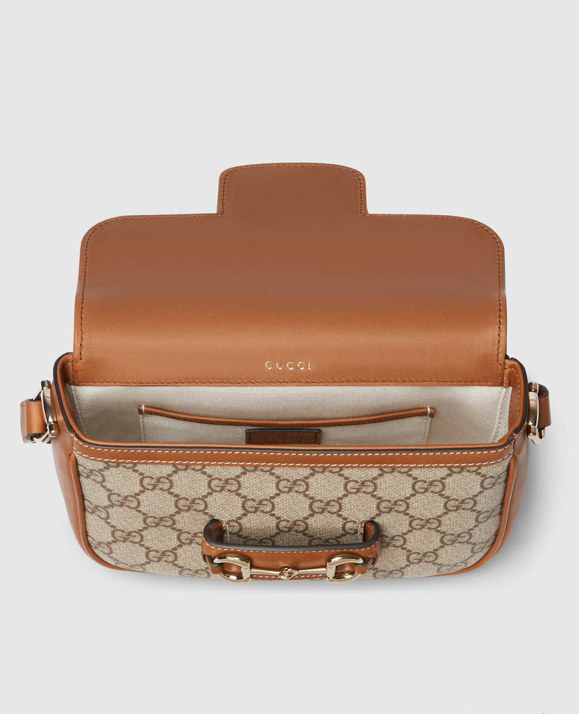 Sac à épaule Gucci Horsebit 1955 Soft petit format - #3