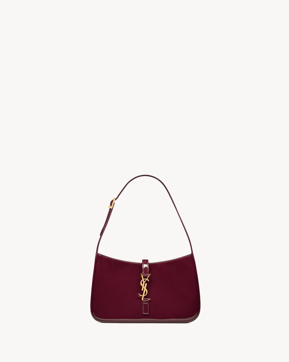 LE 5 À 7 EN CUIR VERNI - YSL