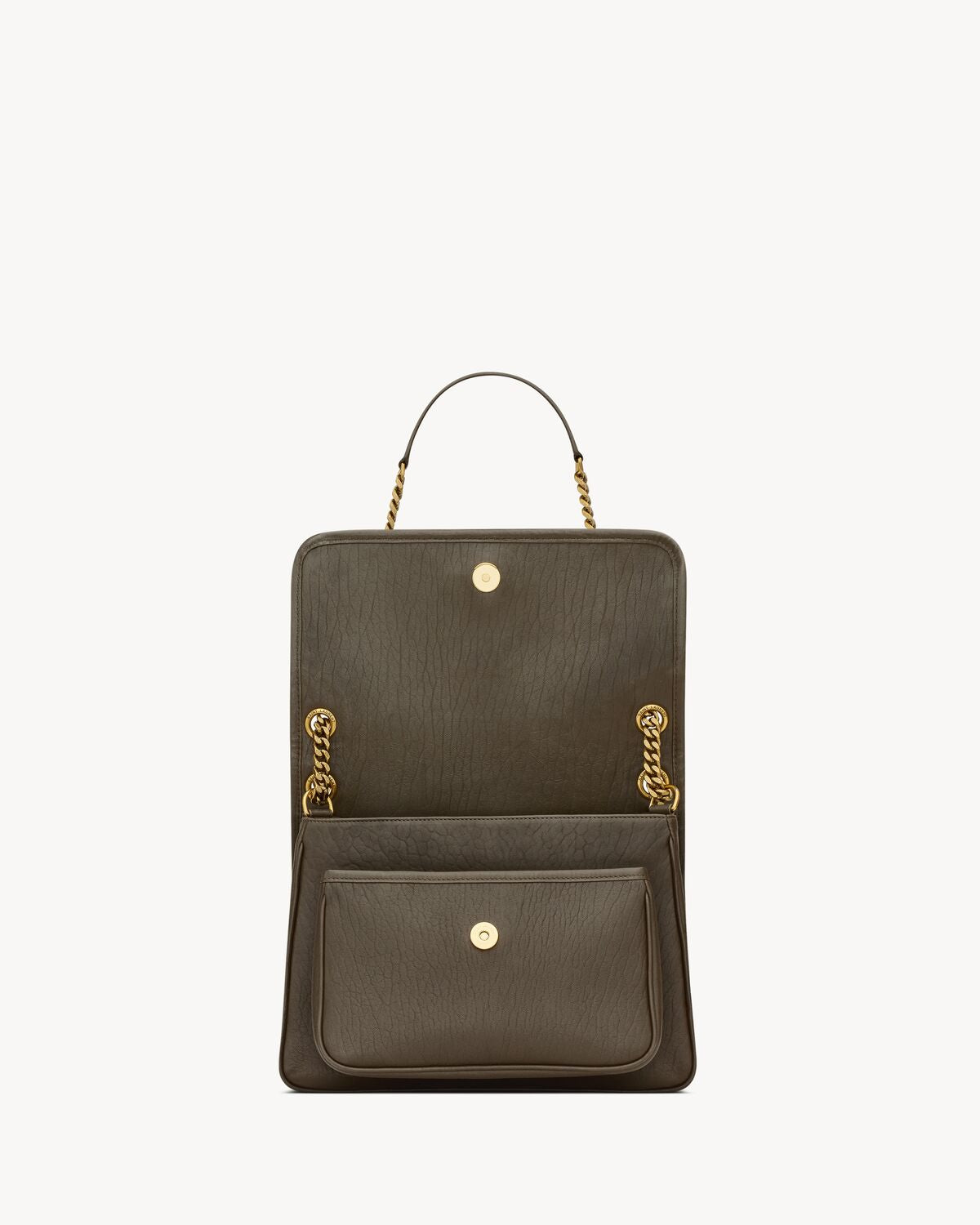 NIKI MEDIUM EN CUIR D’AGNEAU GRAINÉ - YSL